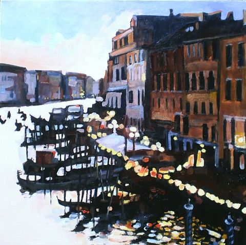 Crepuscule sur le grand canal
